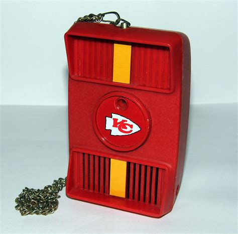 Vintage NFL Pocket Radio With Kansas City Chiefs Football … | Flickr