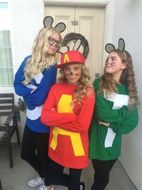 Alvin & the Chipmunks costume | Diy halloween costumes for women ...