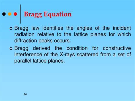 PPT - CHAPTER 3 X-RAY DIFFRACTION IN CRYSTAL PowerPoint Presentation ...