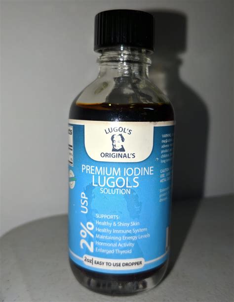 يود لوجول (يود لوغول) Lugol’s Iodine – مصادر الكيمياء