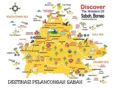 Map Sabah | PDF