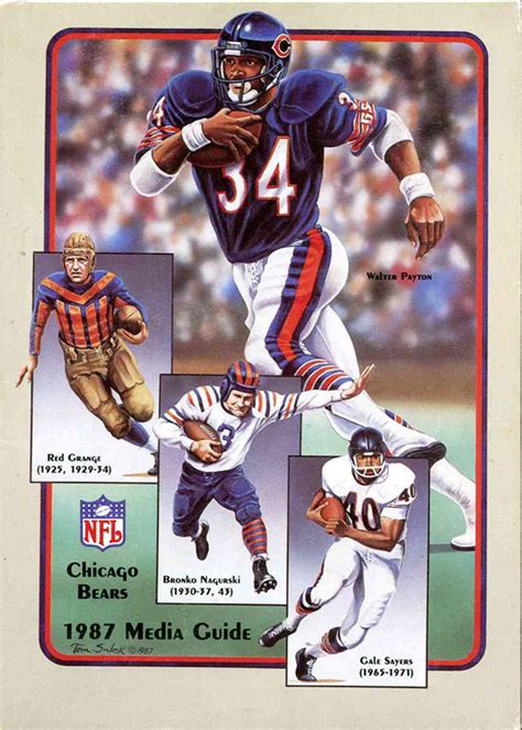 NFL Media Guide: Chicago Bears (1987) | SportsPaper.info