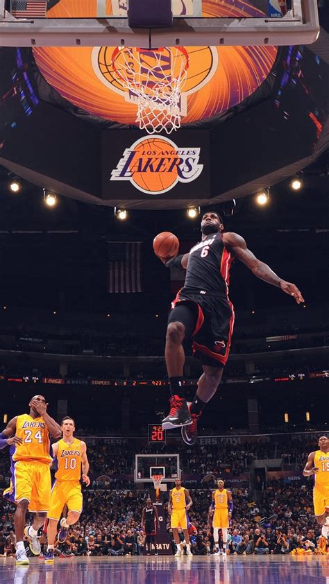 Lebron James Dunk Heat Wallpaper 2018 (63+ pictures)