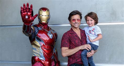 John Stamos Has Some Fun at Disneyland with Son Billy! | Billy Stamos ...