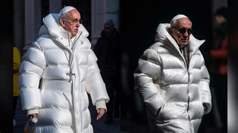 Viral AI image of Pope Francis in a puffy jacket exposes the dangers of ...