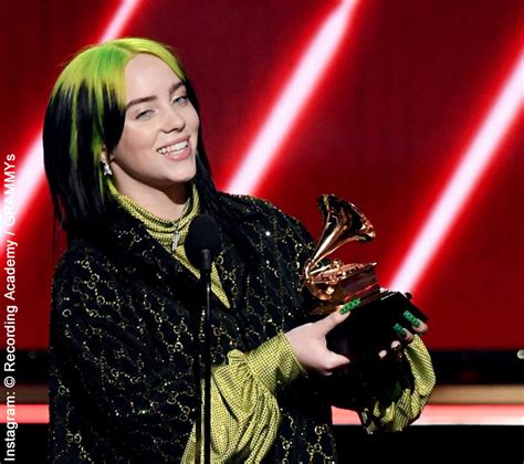 Billie Eilish makes history at the 62nd annual Grammy Awards