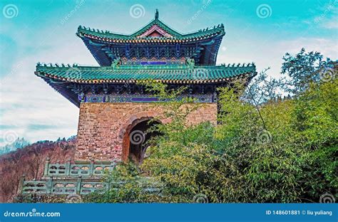 Chinese Taoist Architecture, Stock Image - Image of monument, heaven ...