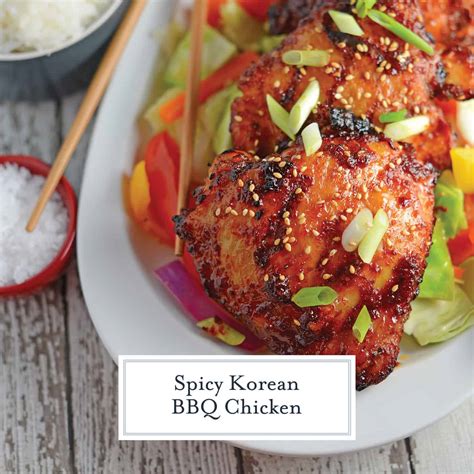 Spicy Korean BBQ Chicken - Spicy Chicken Marinade