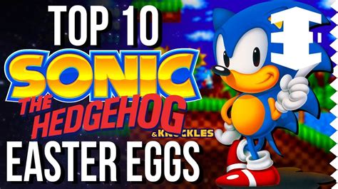 Top 10 Sonic Easter Eggs! (1991-2017) - Easter Egg Hunter - YouTube