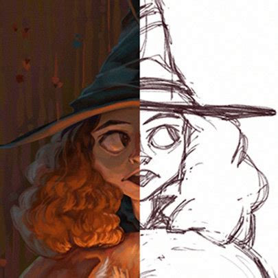 ArtStation - Hermione and Crookshanks, Boggart Owl