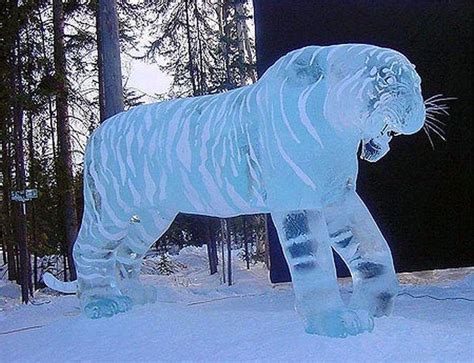 Unusual Ice Sculptures