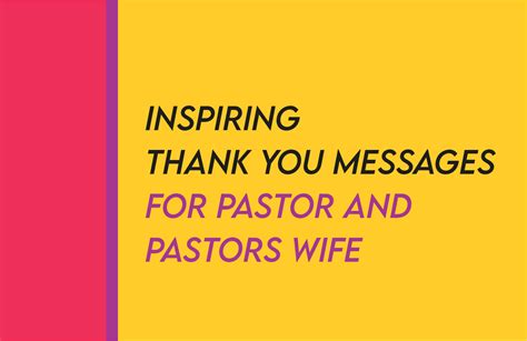 105 Inspirational Words For Pastor Appreciation With Scriptures