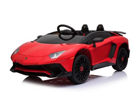 Kids Official Exotic 12V Lamborghini Ride on Car - Red