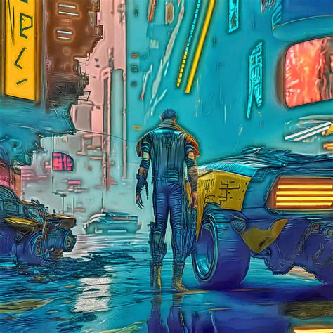 Cyberpunk 2077 city by Pickgameru on DeviantArt