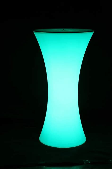 Light Up Bar Table / Illuminated Led Table/glowing Led Cocktail Table - Buy Light Up Bar Table ...