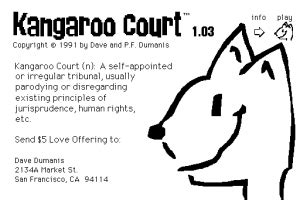 Kangaroo Court | The Obscuritory