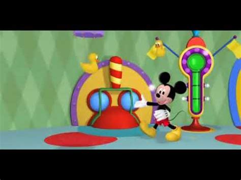 Mickey's Silly Switch In His Clubhouse - YouTube