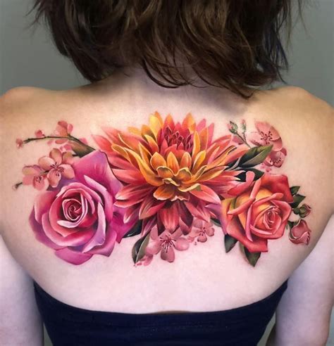 50+ Best Pastel Color Flower Tattoos For Girls - Shake that bacon # ...