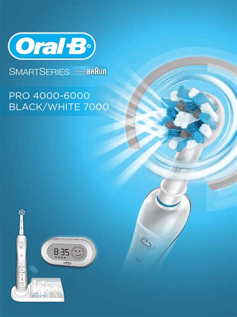 Oral-B Pro 4000-6000 User Manuel | PDF | Rechargeable Battery | Toothbrush