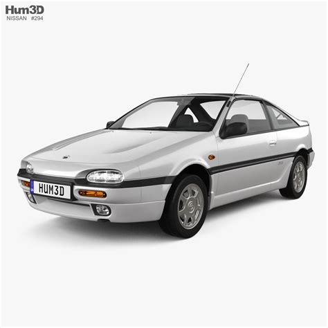 Nissan NX Coupe 1990 Modelo 3D - Vehículos on Hum3D