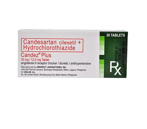 CANDEZ PLUS 16/12.5MG TAB 30S – RBCJ Pharmacy