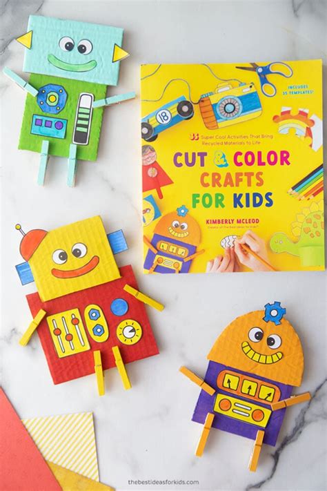 Cardboard Robot Craft - The Best Ideas for Kids