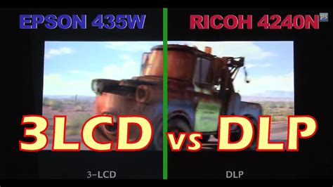 Projector Review (3LCD vs DLP short-throw projectors) - YouTube