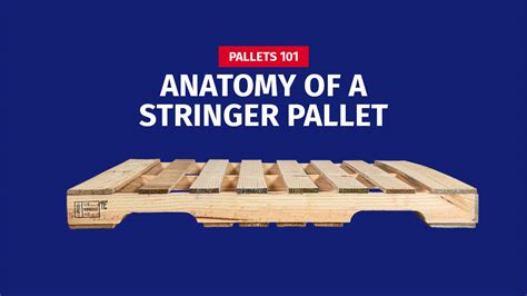 The Parts of a Pallet: Wood Stringer Pallet Components