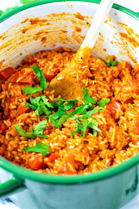 Jollof Rice [vegan, easy] - Contentedness Cooking