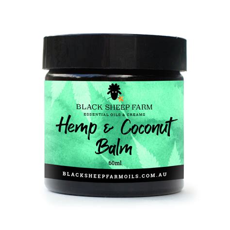 Hemp & Coconut Balm - Black Sheep Farm Oils