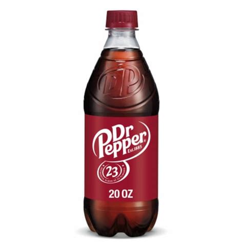 Dr Pepper® Soda Bottle, 20 fl oz - Fred Meyer