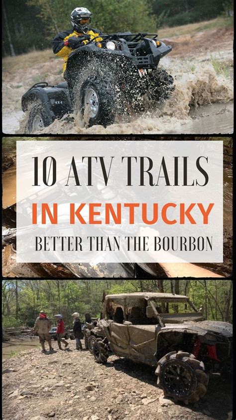 10 ATV Trails in Kentucky Better than the Bourbon | VeraVise | Kentucky travel, Atv, Ohv trails