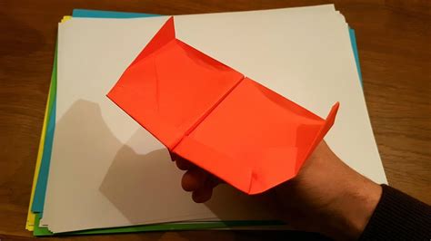 How To Fold a Paper Airplane – Origami Looping Plane - YouTube