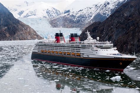 Disney Wonder Cruises Through Tracy Arm Fjord During Inaugural Alaskan ...