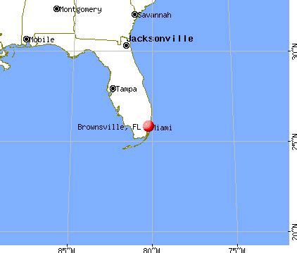 Brownsville, Florida (FL 33142, 33147) profile: population, maps, real ...