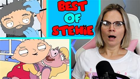 Best of Stewie Griffin funny moments PART 1 Family Guy Reaction - YouTube