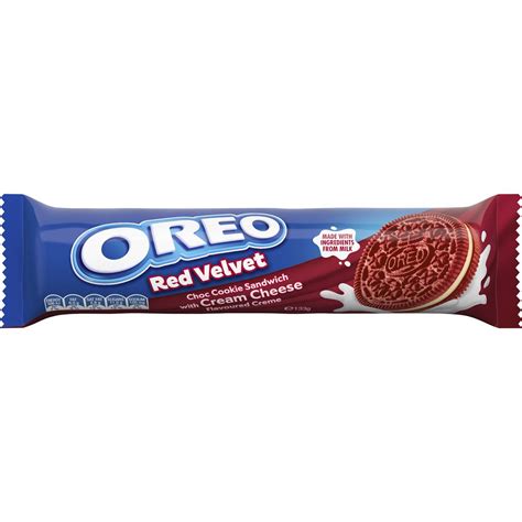 Oreo Red Velvet Cookies 133g | Woolworths