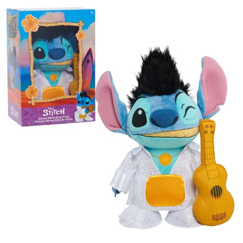 Disney Stitch Elvis Plush - Just Play | Toys for Kids of All Ages