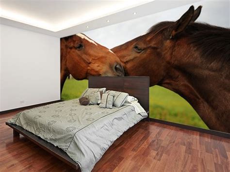 Beautiful Equestrian Wall Murals | Wallsauce UK | Horse themed bedrooms, Fall interior design ...