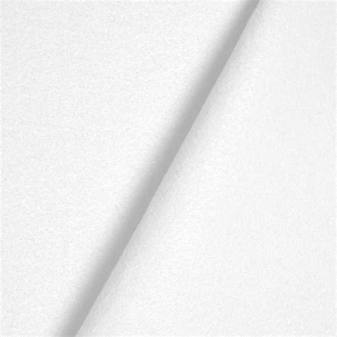 White Premium Felt Fabric | OnlineFabricStore