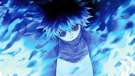 High Resolution Dabi Blue Flame My Hero Academia Boku HD wallpaper | Pxfuel