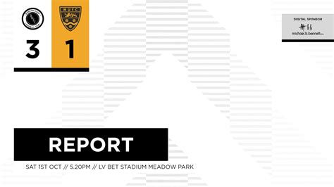 MATCH REPORT: MAIDSTONE UTD (H) | Boreham Wood Football Club