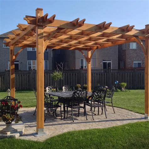 12x12 Pergola with Retractable Canopy | Outdoor Living Today