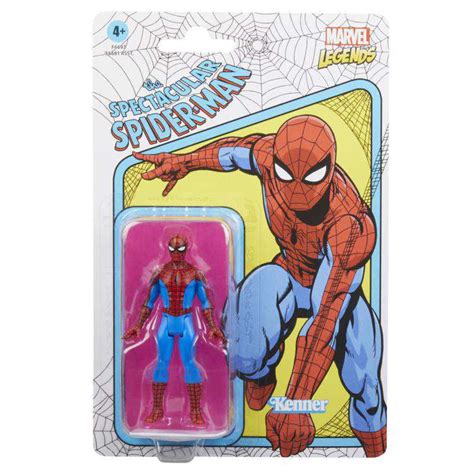 Marvel Legends Retro Collection Spider-Man Action Figure - Walmart.com