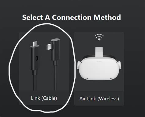 Steam Community :: Guide :: How to connect Meta Quest 2 Via Airlink or Link cable