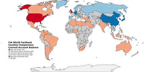 CIA World Factbook Country Comparison: Current Account Balance in USD ...