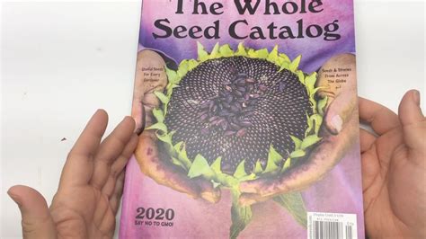 2020 Whole Seed Catalog from Baker Creek Heirloom Seed Company @RareSeedsBC - YouTube