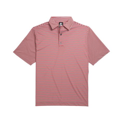 Striped Golf Polo for Men in 2021 | Footjoy golf shirts, Custom golf shirts, Mens golf outfit