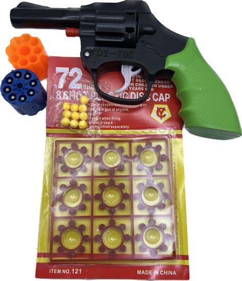 Kids Cap Gun with Caps 144 shots plus gun + 3 IN 1 - Bang Stuff