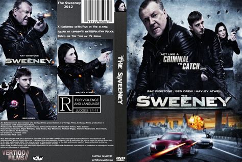 The Sweeney (2012) R1 Custom - Movie DVD - CD Label, DVD Cover, Front Cover